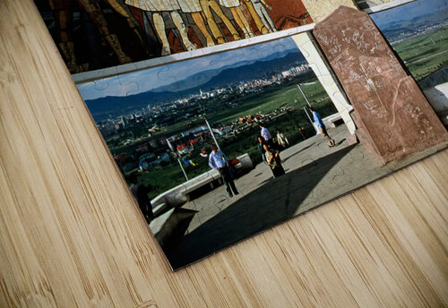 Mongolia. Ulaanbaatar. The Zaisan Memorial is a memorial south of the Mongolian capital of Ulaanbaatar that honors Soviet soldiers killed in World War II Marco Brivio puzzle
