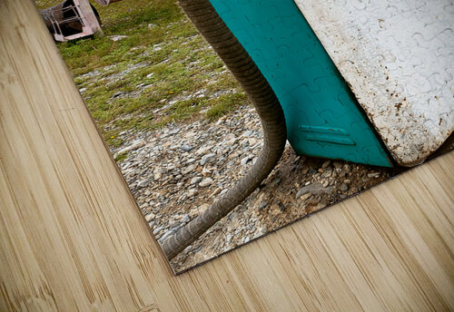 Mongolia. Old style soviet gas station Marco Brivio puzzle