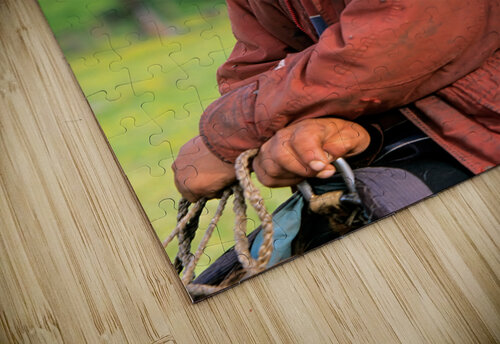 Mongolia. The Dukha Tsaatan are a small culture of reindeer herders living in northern Khövsgöl Aimag of Mongolia. Marco Brivio puzzle