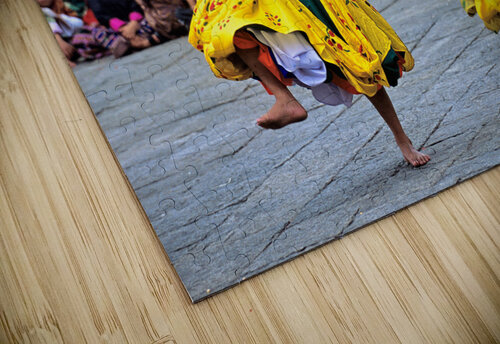BHUTAN. Thimphu Tsechu Festival Marco Brivio puzzle