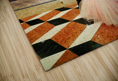 Venetian masks at the lobby of venetian Hotel. Las Vegas Nevada USA Marco Brivio puzzle