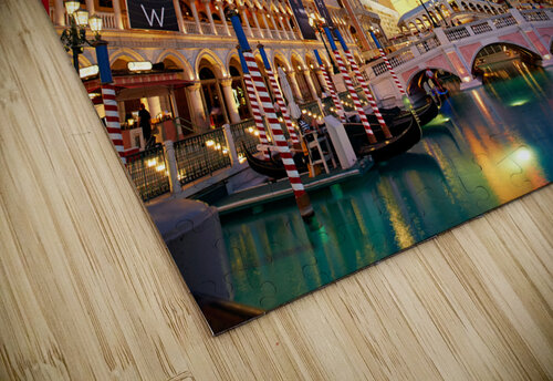 Venetian Hotel at Sunset. Las Vegas Nevada USA Marco Brivio puzzle