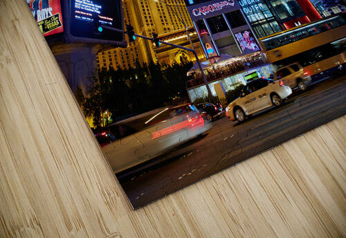 The Strip by night. Las Vegas Nevada USA Marco Brivio puzzle