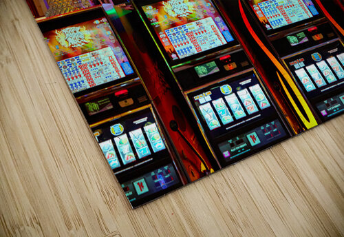 Slot Machines at Venetian Hotel Casino. Las Vegas Nevada USA Marco Brivio puzzle