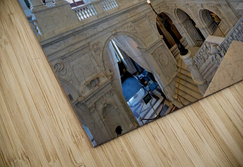 Inside the Library of Congress. Washington D.C. Marco Brivio puzzle