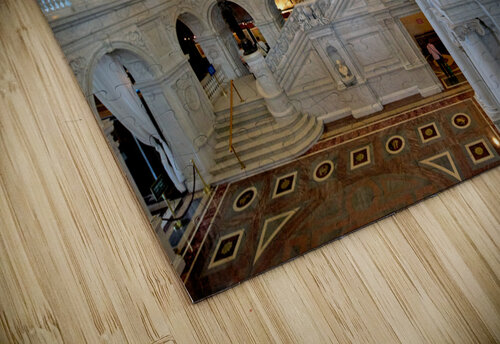 Inside the Library of Congress. Washington D.C. Marco Brivio puzzle