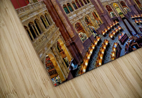 Inside the Library of Congress. The Reading Hall. Washington D.C. Marco Brivio puzzle