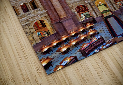 Inside the Library of Congress. The Reading Hall. Washington D.C. Marco Brivio puzzle