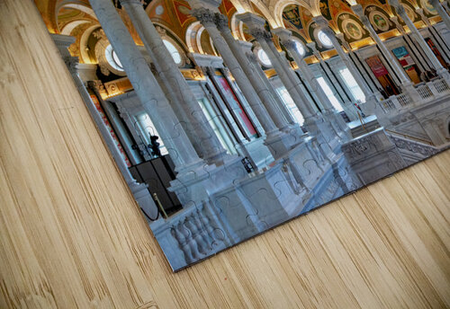 Inside the Library of Congress. Washington D.C. Marco Brivio puzzle
