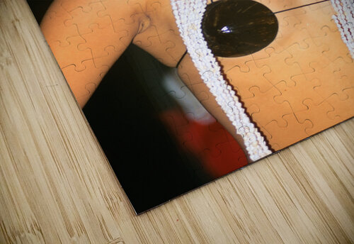 Moai statues at sunset. Easter Island Chile. Marco Brivio puzzle