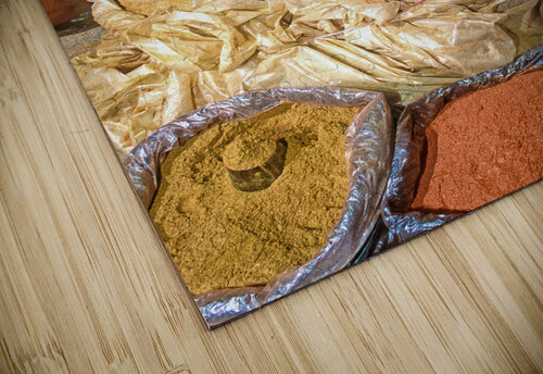 Nepal. Kathmandu. Selling spices Marco Brivio puzzle