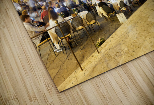 Arezzo Tuscany Italy. Piazza Grande at sunset Marco Brivio puzzle