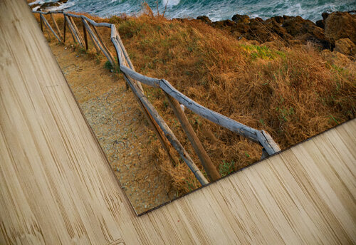 Isola di Capo Rizzuto. Calabria Italy. The Aragon castle at Le Castella resort. Marco Brivio puzzle