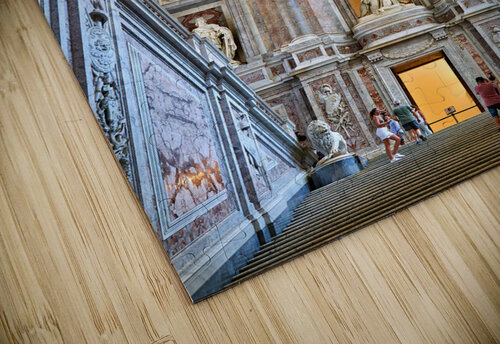 Caserta Campania Italy. The entrance to the Royal Palace and the majestic scalone staircase of honour by Luigi Vanvitelli. Marco Brivio puzzle