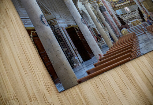 Matera Basilicata Italy. Basilica Pontificia Cattedrale di Maria Santissima della Bruna e SantEustachio Marco Brivio puzzle