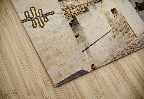 Matera Basilicata Italy. Church of Saint Peter Barisano Marco Brivio puzzle