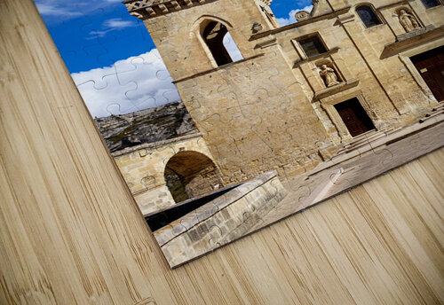 Matera Basilicata Italy. Saint Peter Caveoso Church Marco Brivio puzzle
