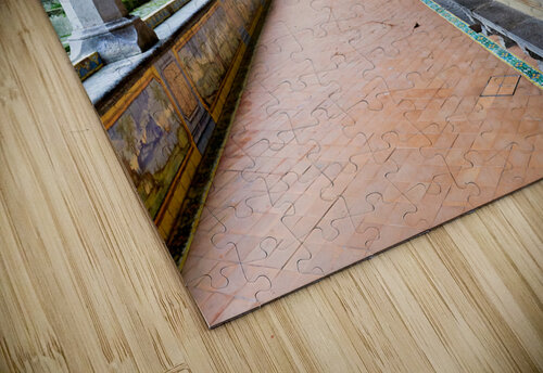 Naples Campania Italy. Santa Chiara Basilica Church. The cloister of the Clarisses Marco Brivio puzzle