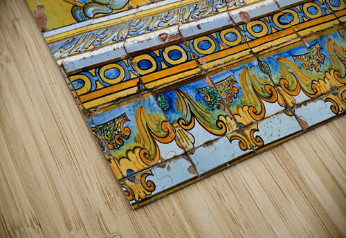 Naples Campania Italy. Santa Chiara Basilica Church. The cloister of the Clarisses Marco Brivio puzzle