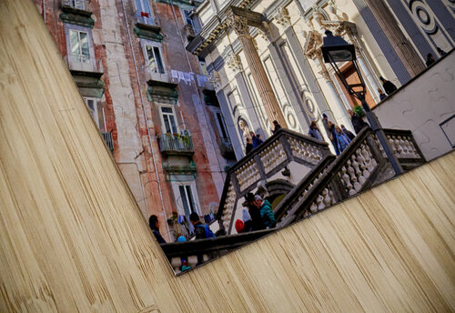 Naples Campania Italy. San Paolo Maggiore is a basilica church in Naples Marco Brivio puzzle