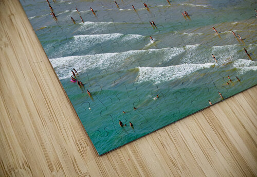 Vieste Gargano. Apulia Puglia Italy. Monolith Pizzomunno and beach Marco Brivio puzzle