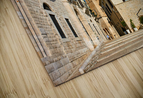 Apulia Puglia Italy. Trani. Basilica Cattedrale Beata Maria Vergine Assunta dedicated to Saint Nicholas Marco Brivio puzzle