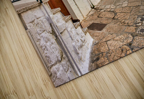 Apulia Puglia Italy. Ostuni. The white town. The narrow alleys of the old town Marco Brivio puzzle