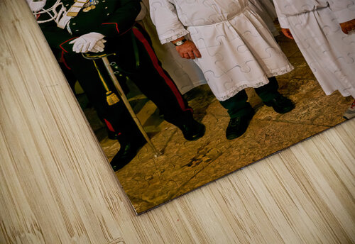 Apulia Puglia Italy. Ostuni. Festival of Saint Orontius. Procession with the statue of the Saint Marco Brivio puzzle