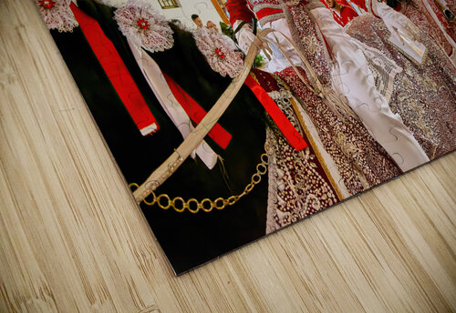 Apulia Puglia Italy. Ostuni. Festival of Saint Orontius. The cavalcata a procession of horses in the streets of the town Marco Brivio puzzle