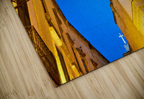 Salento. Apulia Puglia Italy. Gallipoli. The cathedral at night Marco Brivio puzzle