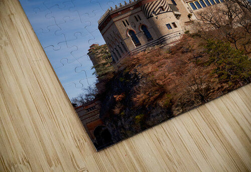 Bologna Italy. Rocchetta Mattei is a fortress located in the northern Apennines Marco Brivio puzzle