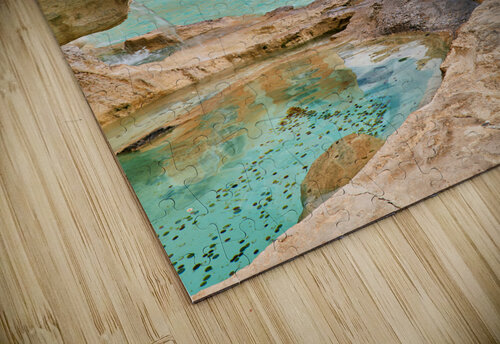 Rome Lazio Italy. Crowd of people at Trevi Fountain Marco Brivio puzzle