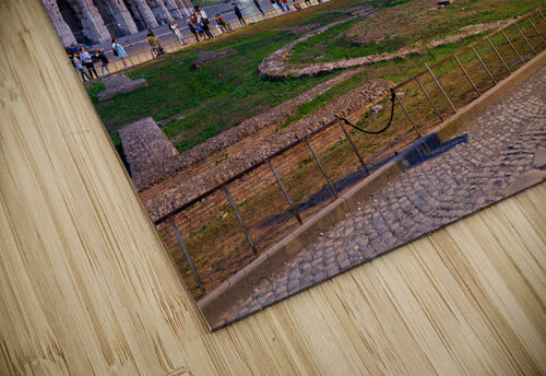 Rome Lazio Italy. The Colosseum Colosseo an oval amphitheatre in the centre of the city of Rome and the Arch of Constantine Marco Brivio puzzle