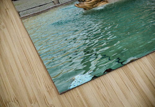 Rome Lazio Italy. Fontana del Tritone Triton Fountain by Bernini in Piazza Barberini Marco Brivio puzzle