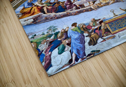 Rome Lazio Italy. The Vatican Museums in Vatican City. Raphael rooms frescoes Marco Brivio puzzle