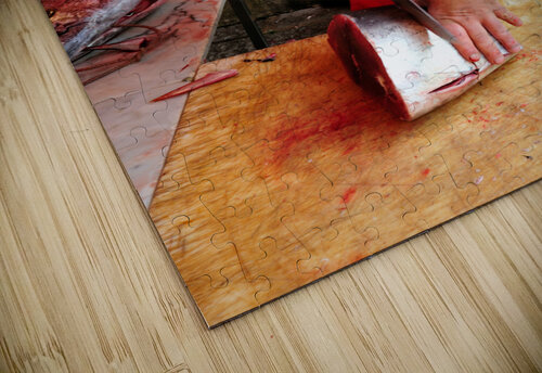 Palermo Sicily Italy. La Vucciria open air market Marco Brivio puzzle