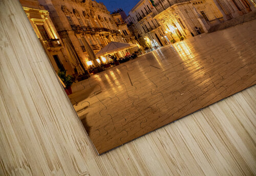 Syracuse Sicily Italy. The Cathedral of Syracuse in Ortygia Island Marco Brivio puzzle