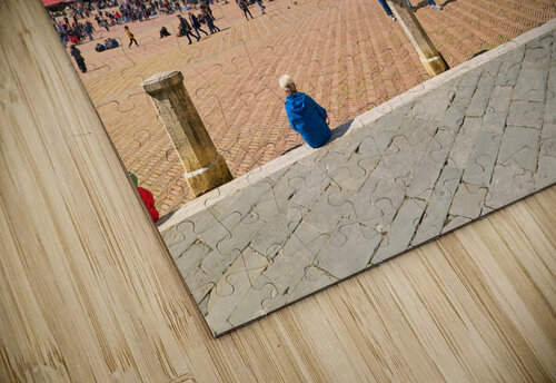 Siena Tuscany Italy. Restaurants in Piazza del Campo Marco Brivio puzzle