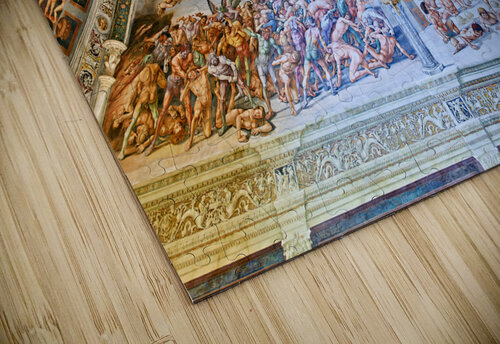 Orvieto Umbria Italy. The vault of the chapel of the Madonna di San Brizio frescoed by Fra Angelico and Benozzo Gozzoli Marco Brivio puzzle