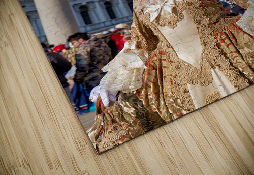 Venice Italy. The Carnival Marco Brivio puzzle