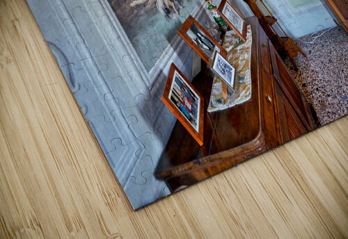 Vicenza Veneto Italy. The interiors of the Villa Valmarana ai Nani frescoed  by Giambattista and Giandomenico Tiepolo Marco Brivio puzzle