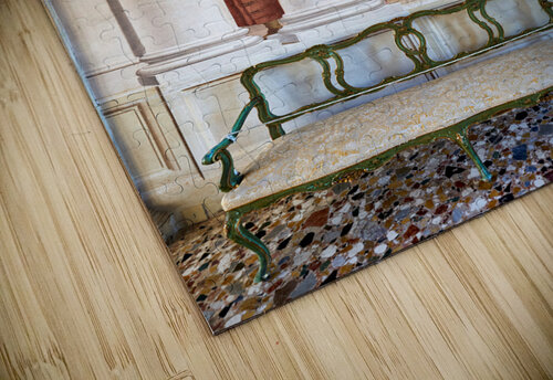 Vicenza Veneto Italy. The interiors of the Villa Valmarana ai Nani frescoed  by Giambattista and Giandomenico Tiepolo Marco Brivio puzzle