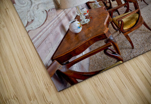 Vicenza Veneto Italy. The interiors of the Villa Valmarana ai Nani frescoed  by Giambattista and Giandomenico Tiepolo Marco Brivio puzzle