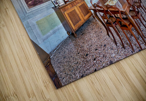 Vicenza Veneto Italy. The interiors of the Villa Valmarana ai Nani frescoed  by Giambattista and Giandomenico Tiepolo Marco Brivio puzzle