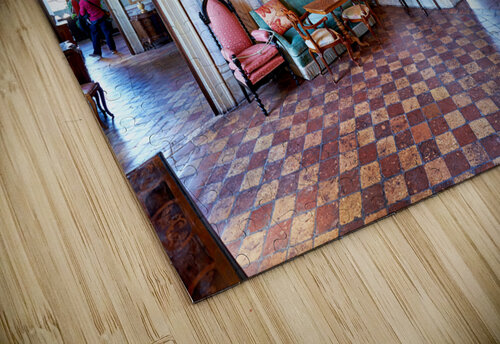 Vicenza Veneto Italy. The interiors of the Villa Valmarana ai Nani frescoed  by Giambattista and Giandomenico Tiepolo Marco Brivio puzzle