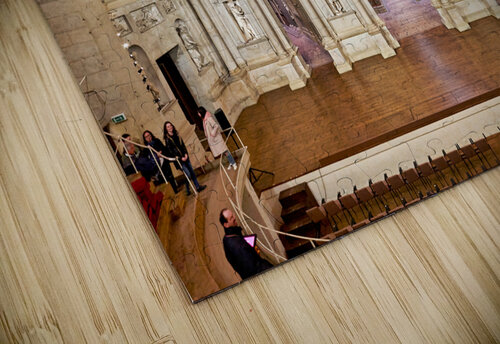 Vicenza Veneto Italy. The interiors of the Teatro Olimpico Olympic Theatre Marco Brivio puzzle