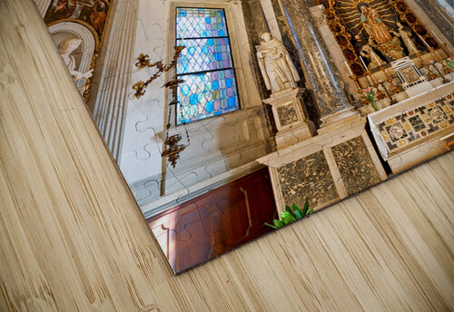 Vicenza Veneto Italy. Santa Corona is a Gothic-style Roman Catholic church Marco Brivio puzzle