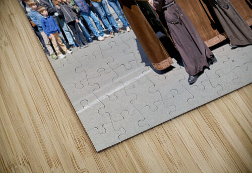 Zaragoza. Saragossa. Aragon. Spain.  Processions of the Easter Holy Week Marco Brivio puzzle