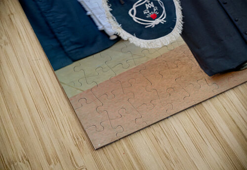 Zaragoza. Saragossa. Aragon. Spain.  Processions of the Easter Holy Week Marco Brivio puzzle