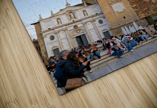 Zaragoza Spain. Cathedral of the Savior of Zaragoza. Catedral del Salvador   La Seo. Museo del Foro de Caesaraugusta Marco Brivio puzzle